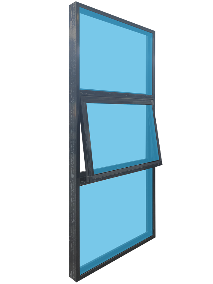 Aluminium window system reference image