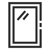 Aluminium window section detail diagram
