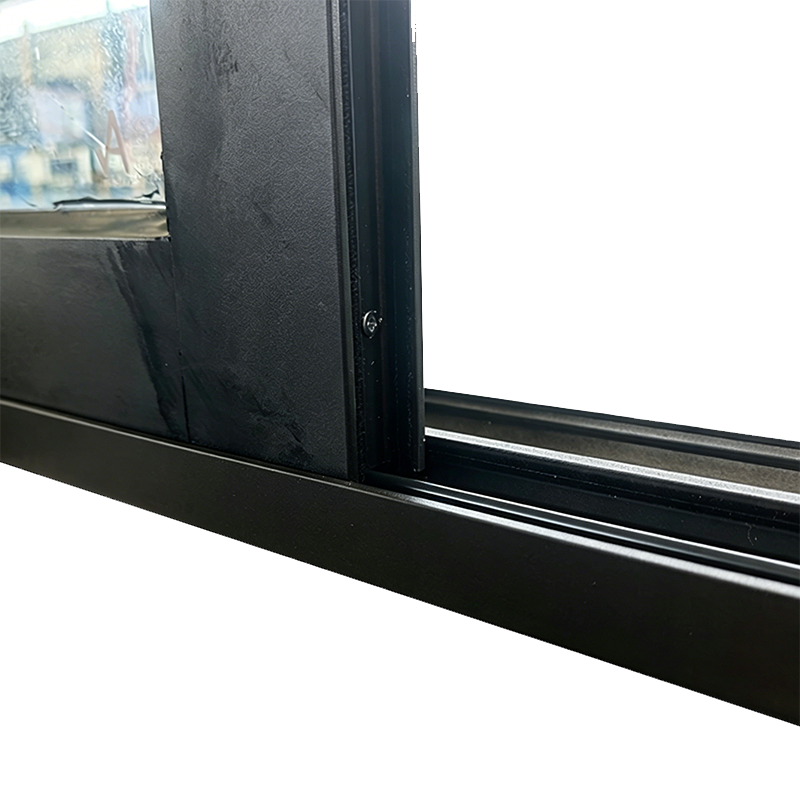 Aluminium window section detail diagram