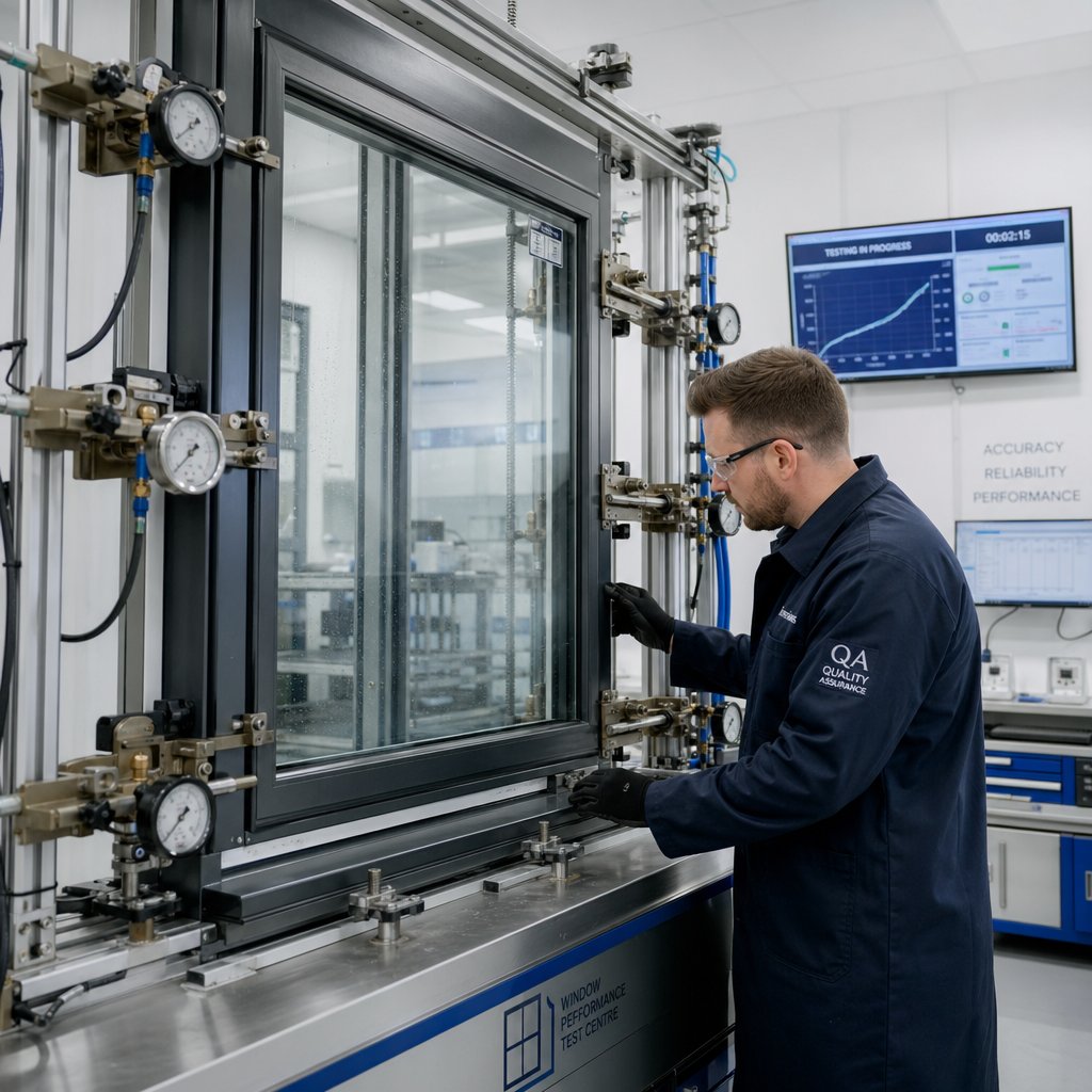 aluminium windows undergo rigorous third party laboratory testing to verify structural thermal and weather resistance performance