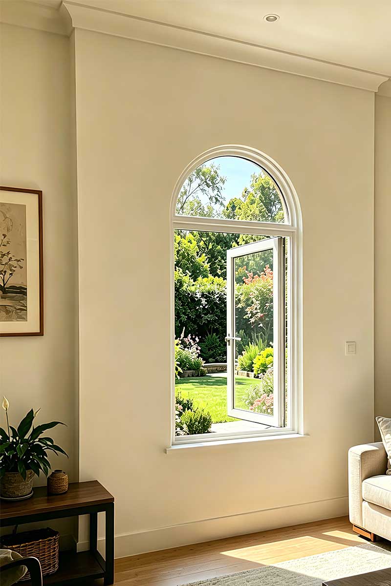 precision hardware on an architectural aluminium casement window where correct specification prevents long term mechanical failure