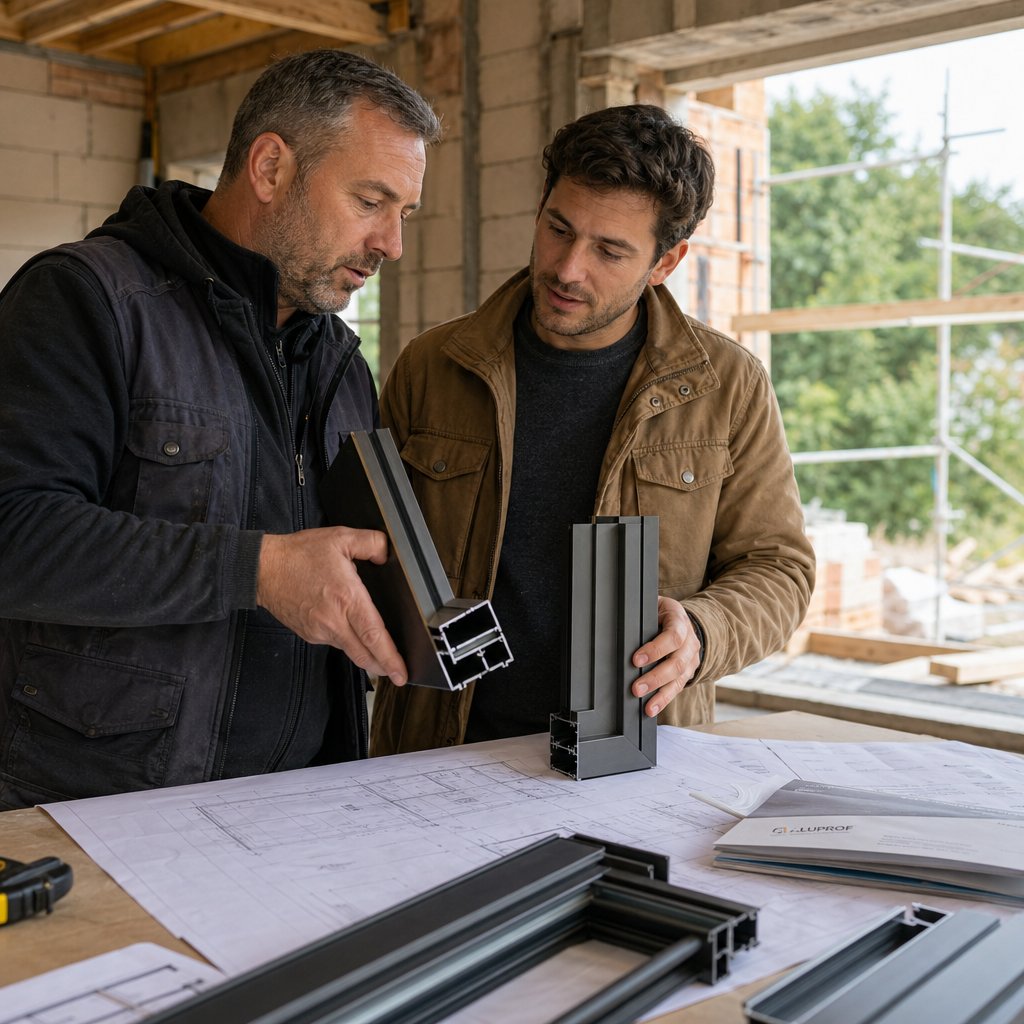 reviewing physical profile samples and specifications is a critical step when evaluating aluminium window manufacturers for your project