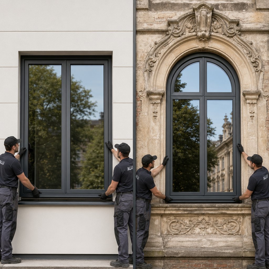 standard window dimensions suit most projects while custom sizing serves historic or architecturally unique openings