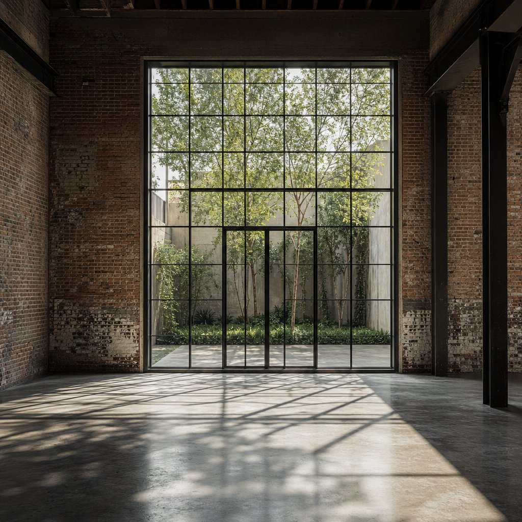steel window frames deliver the thinnest possible sightlines for industrial and heritage architectural styles