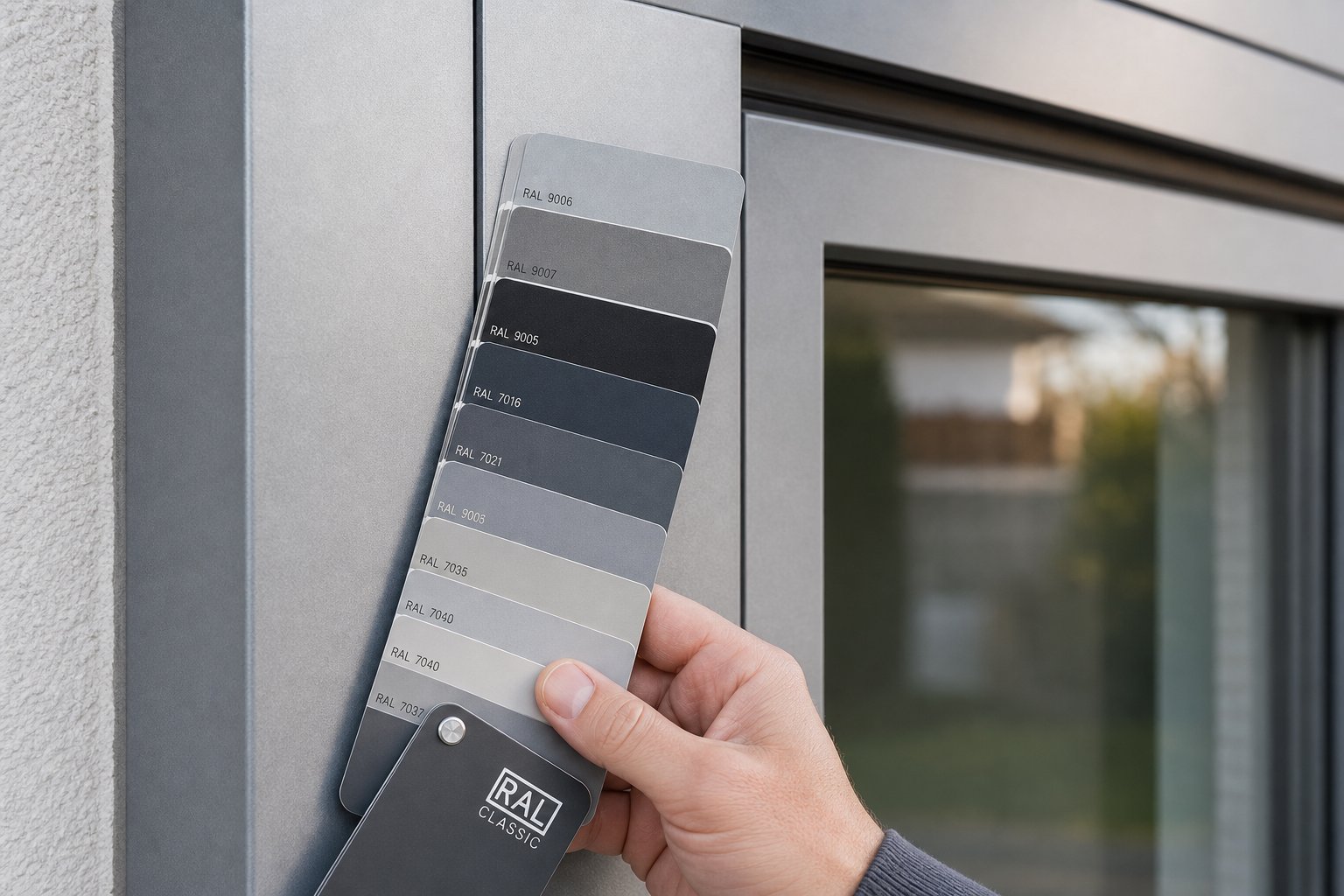 matching your aluminium frame colour using the ral colour system ensures the most accurate touch up paint selection