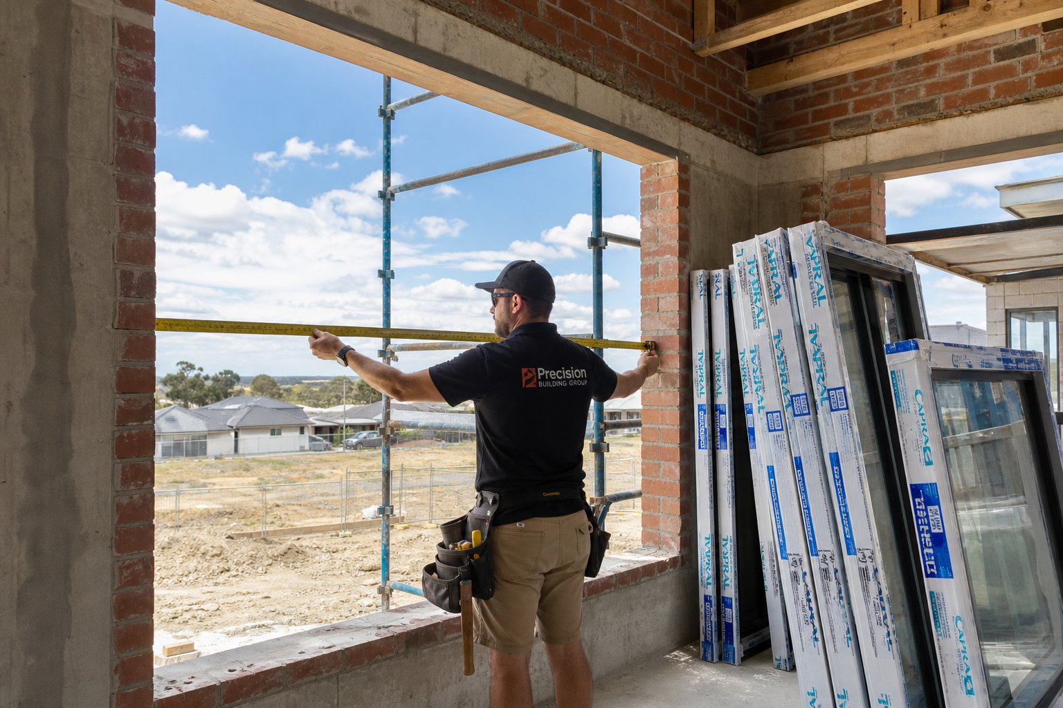 measuring a structural opening accurately before ordering supply only aluminium windows