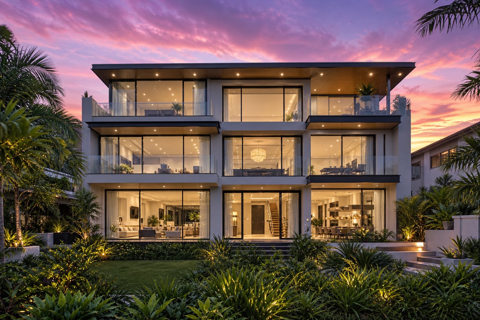 premium thermally broken aluminium windows on a contemporary australian home designed for condensation resistance and thermal performance