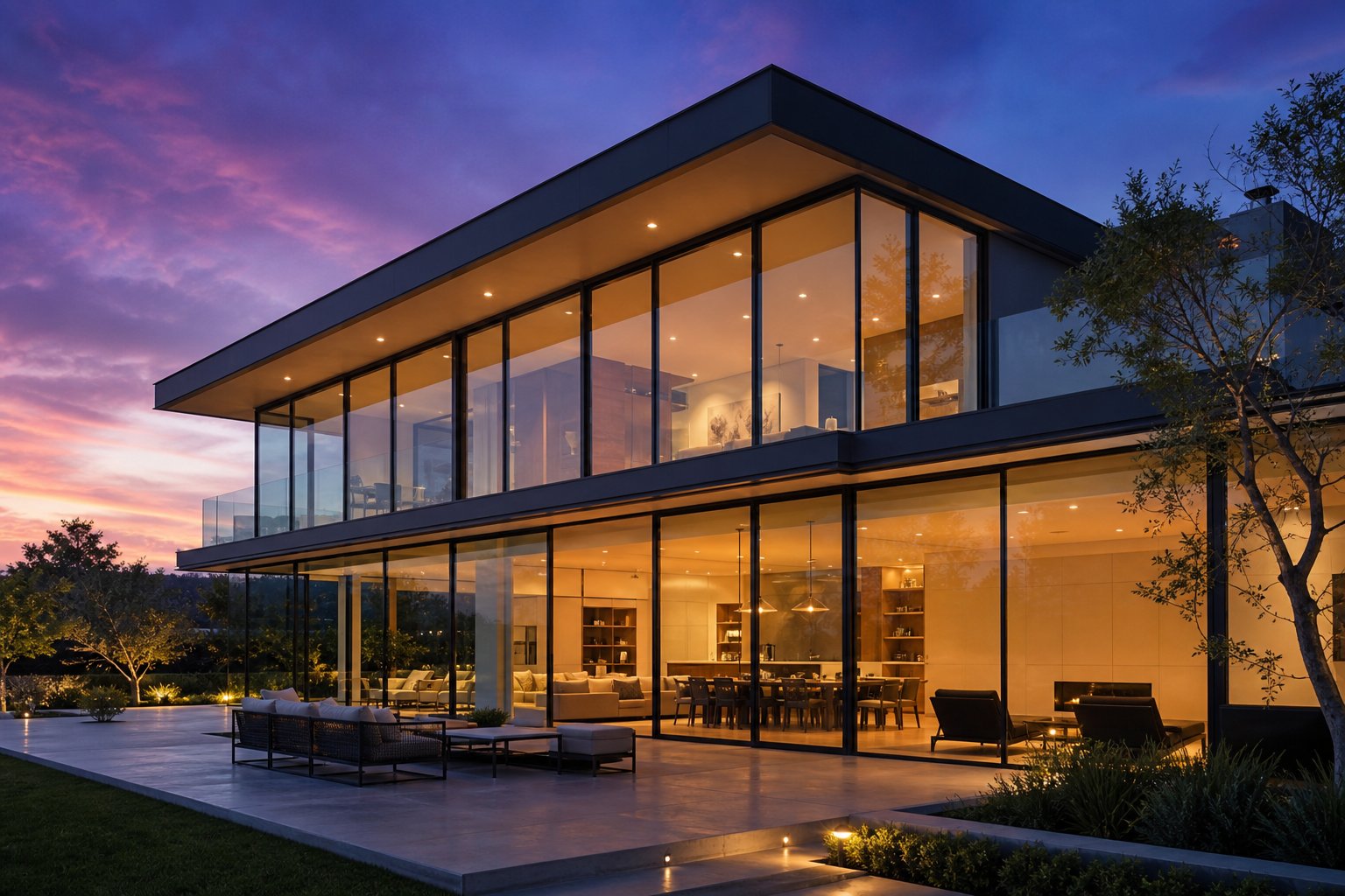 slim aluminium frames deliver maximum glass area compared to bulkier timber or upvc alternatives