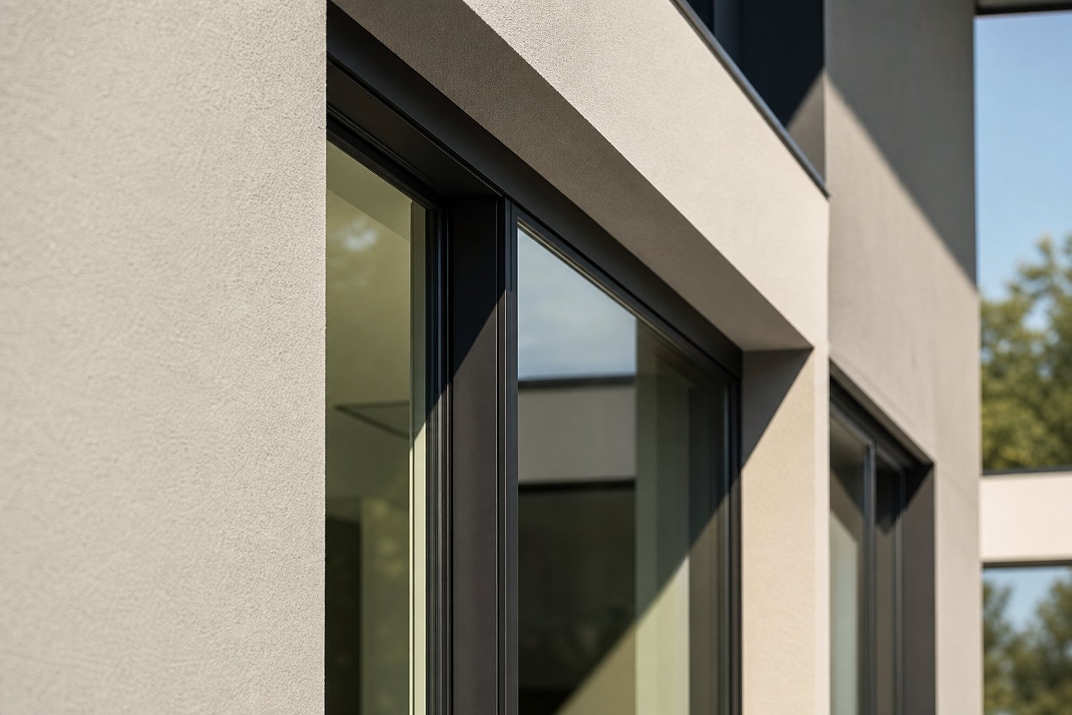 slim profile thermally broken aluminium window frames demonstrating the material's superior strength to weight ratio