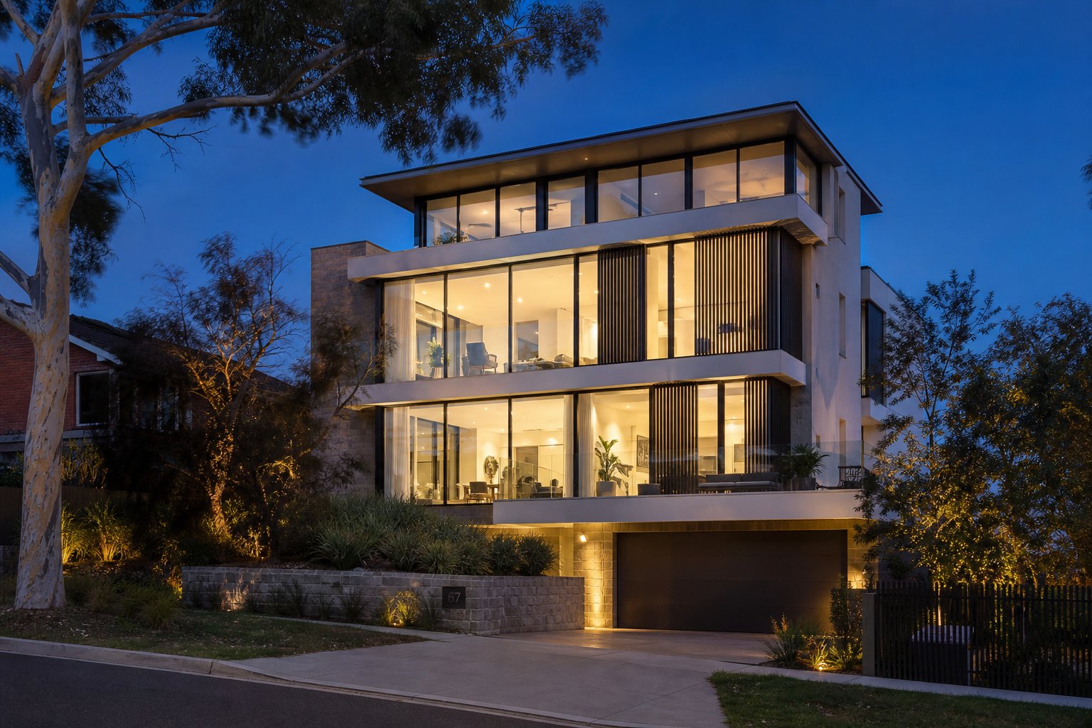 thermally broken aluminium windows on a contemporary home delivering long term energy efficiency and durability