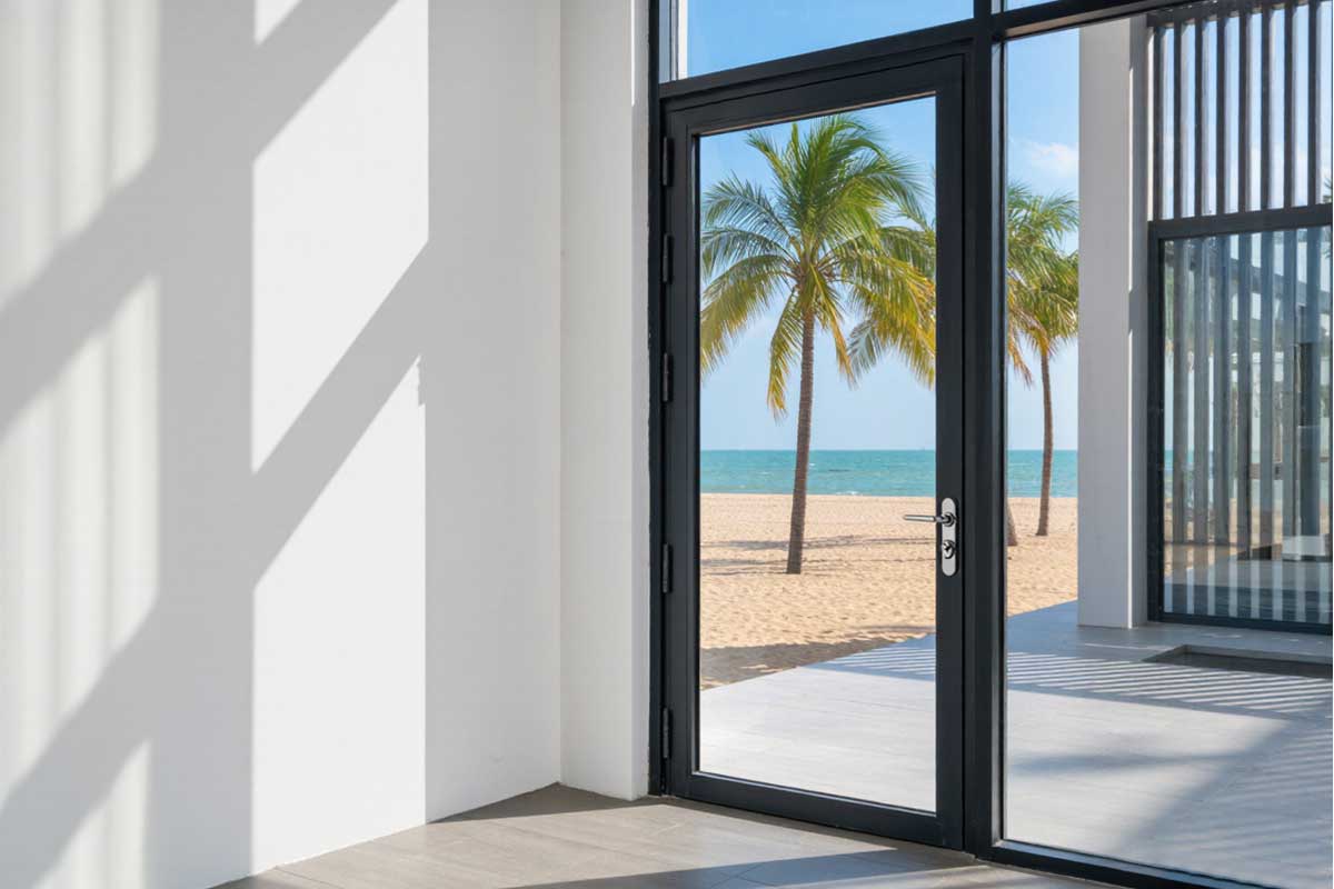 well maintained aluminium sliding sash windows delivering clear views and optimal performance in a modern australian interior
