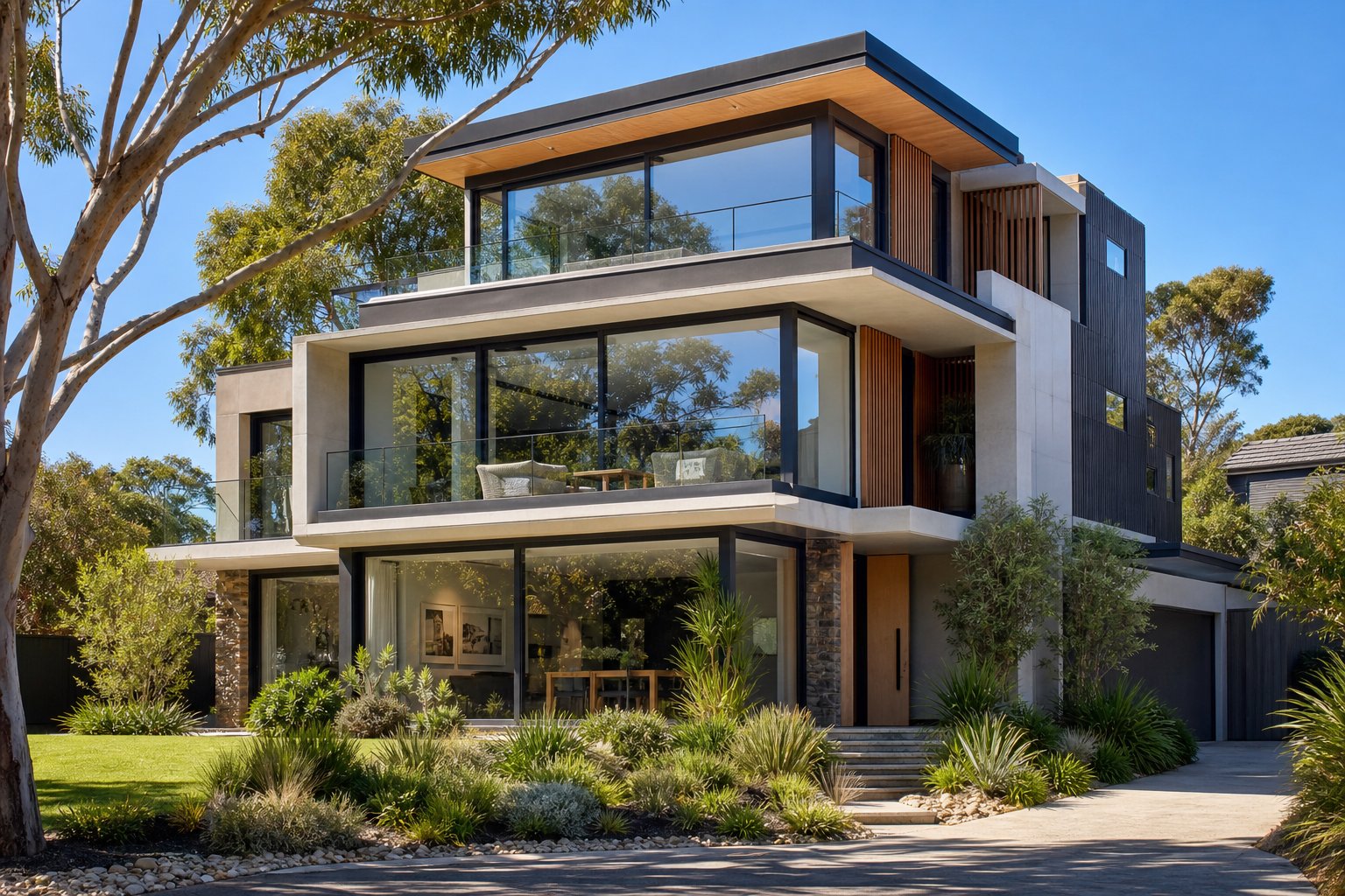 well maintained aluminium windows on a modern nsw home showing lasting finish quality after years of service