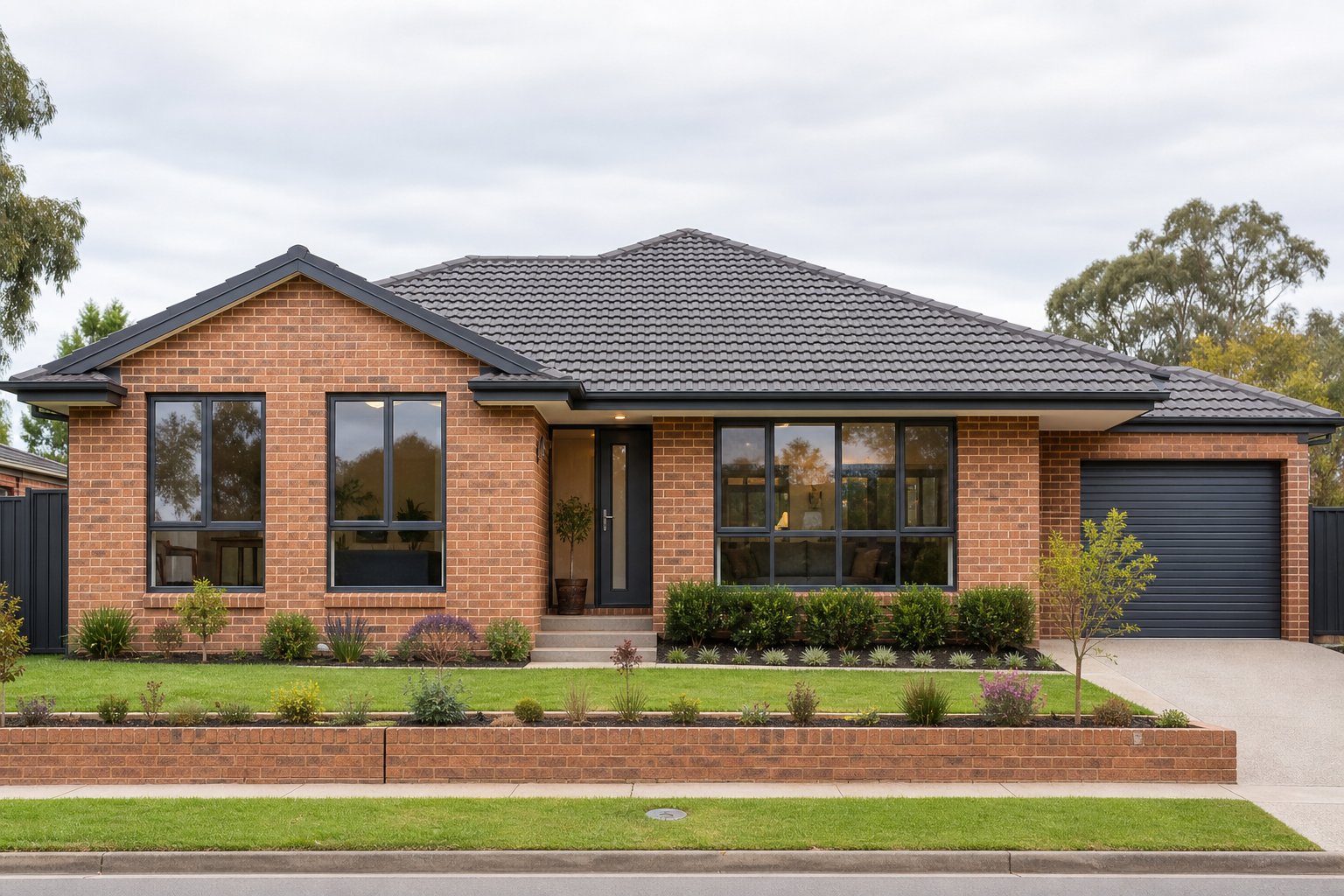 a renovated australian home featuring retrofit double glazing on existing aluminium window frames across multiple window types
