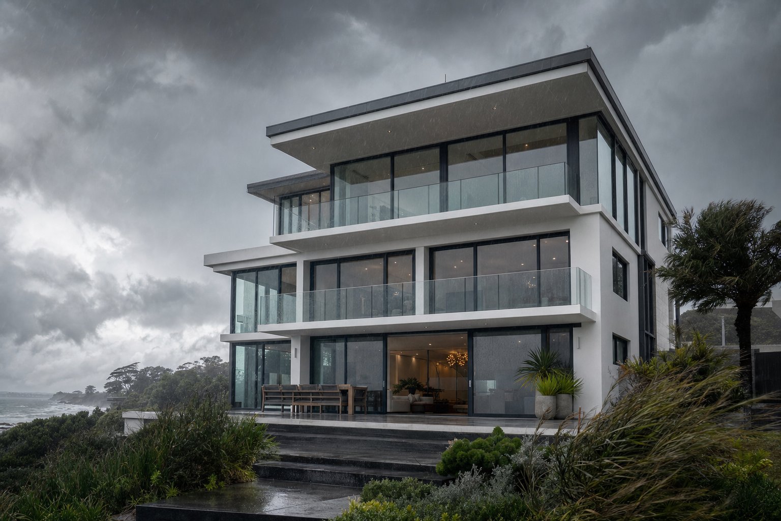 cyclone rated aluminium door systems maintain structural integrity under extreme wind loads and storm conditions in coastal australian homes