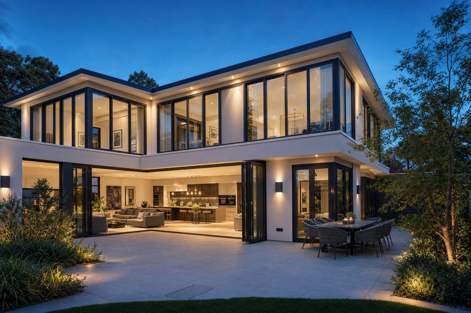 integrated aluminium window systems with matched accessories deliver coordinated performance across every opening