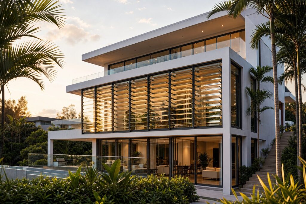 Aluminium Glass Louvre Windows: Airflow Without the Trade-Offs
