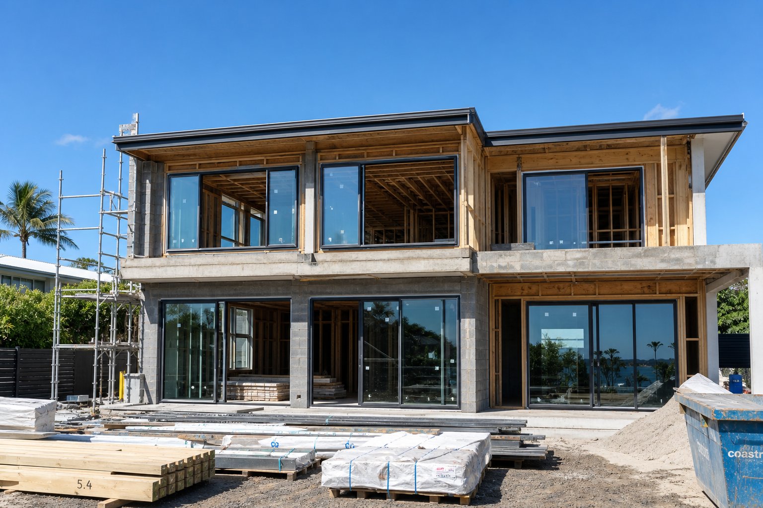 aluminium windows being installed during construction %E2%80%94 where supplier reliability and lead times matter most