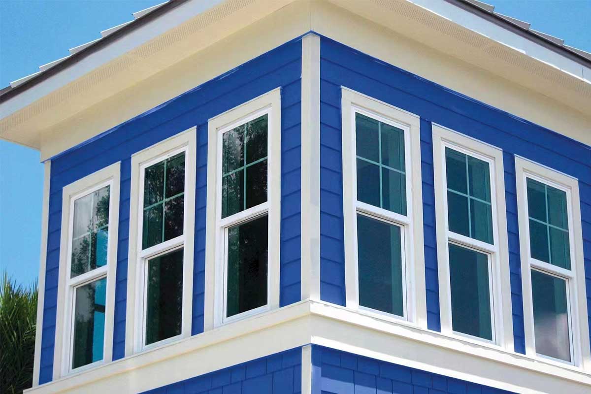 different aluminium window opening mechanisms on a modern facade including casement sliding and bi fold configurations