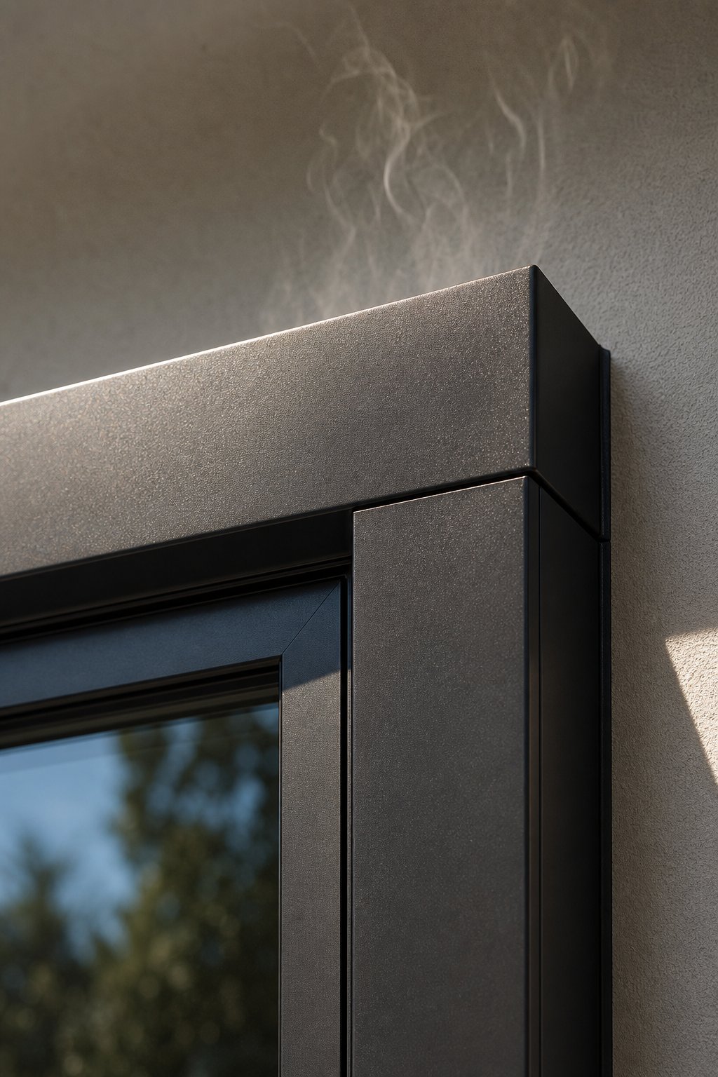 direct sunlight heats powder coated frames rapidly %E2%80%94 cleaning on hot surfaces causes solution to evaporate and etch the finish