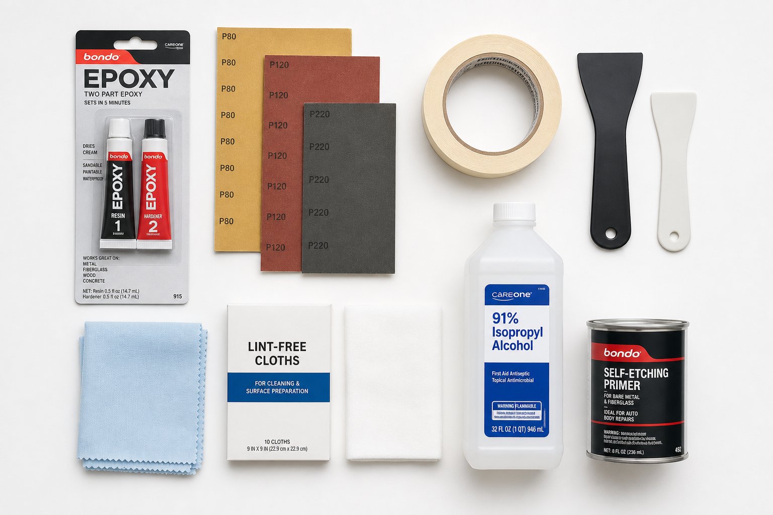 essential tools and materials for filling screw holes in aluminium window frames
