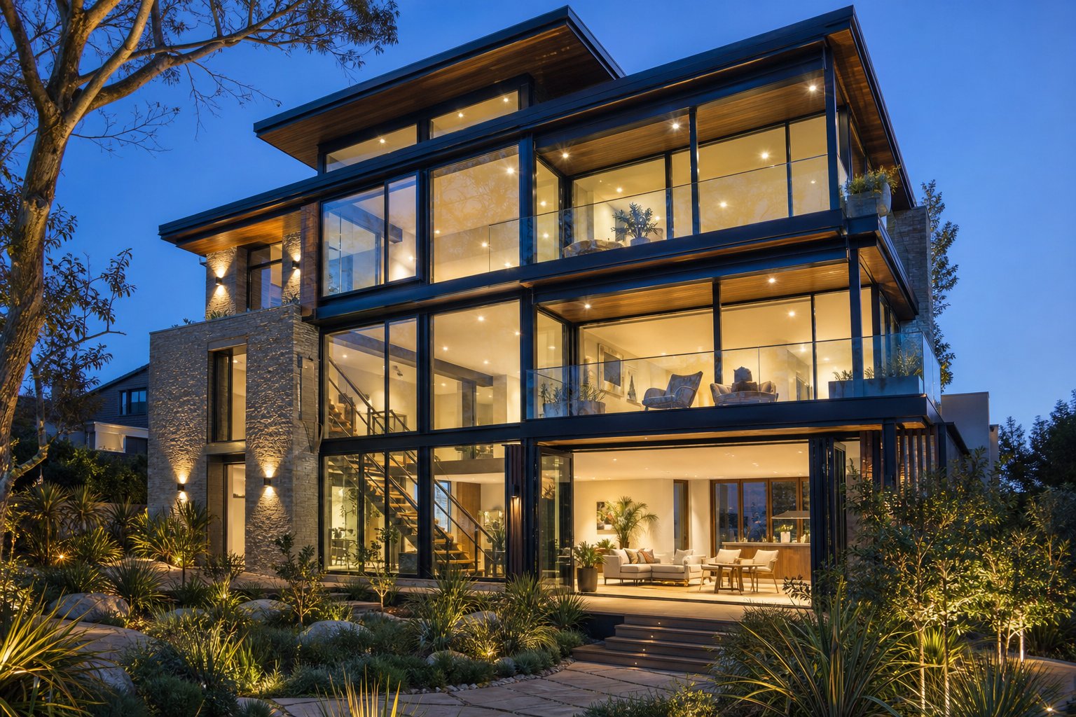 premium thermally broken aluminium windows installed across a contemporary australian home specified for condensation resistance and energy efficiency