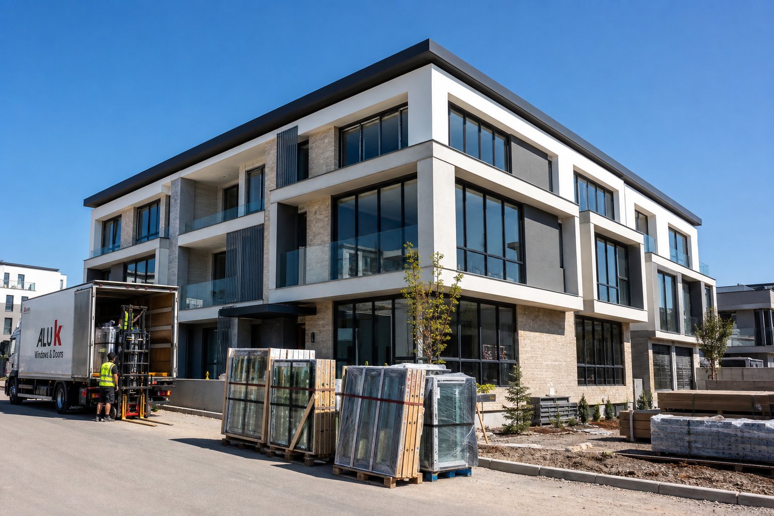 project capable suppliers coordinate manufacturing and delivery to align with construction programmes