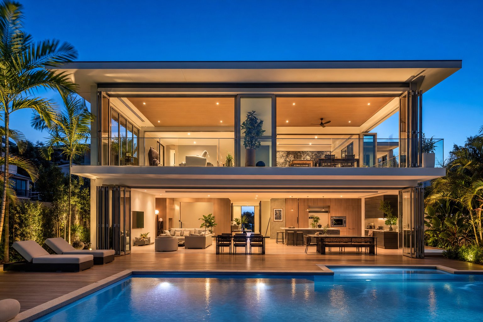 slim profile aluminium window and door system selected to suit australian residential design and climate requirements