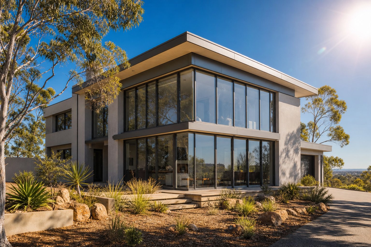 western sydney's extreme summer heat makes climate appropriate aluminium window specification essential for castle hill homes
