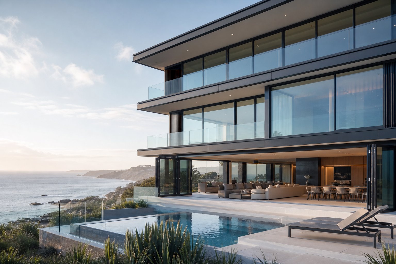 coastal australian homes with aluminium frames require more frequent maintenance due to salt air exposure