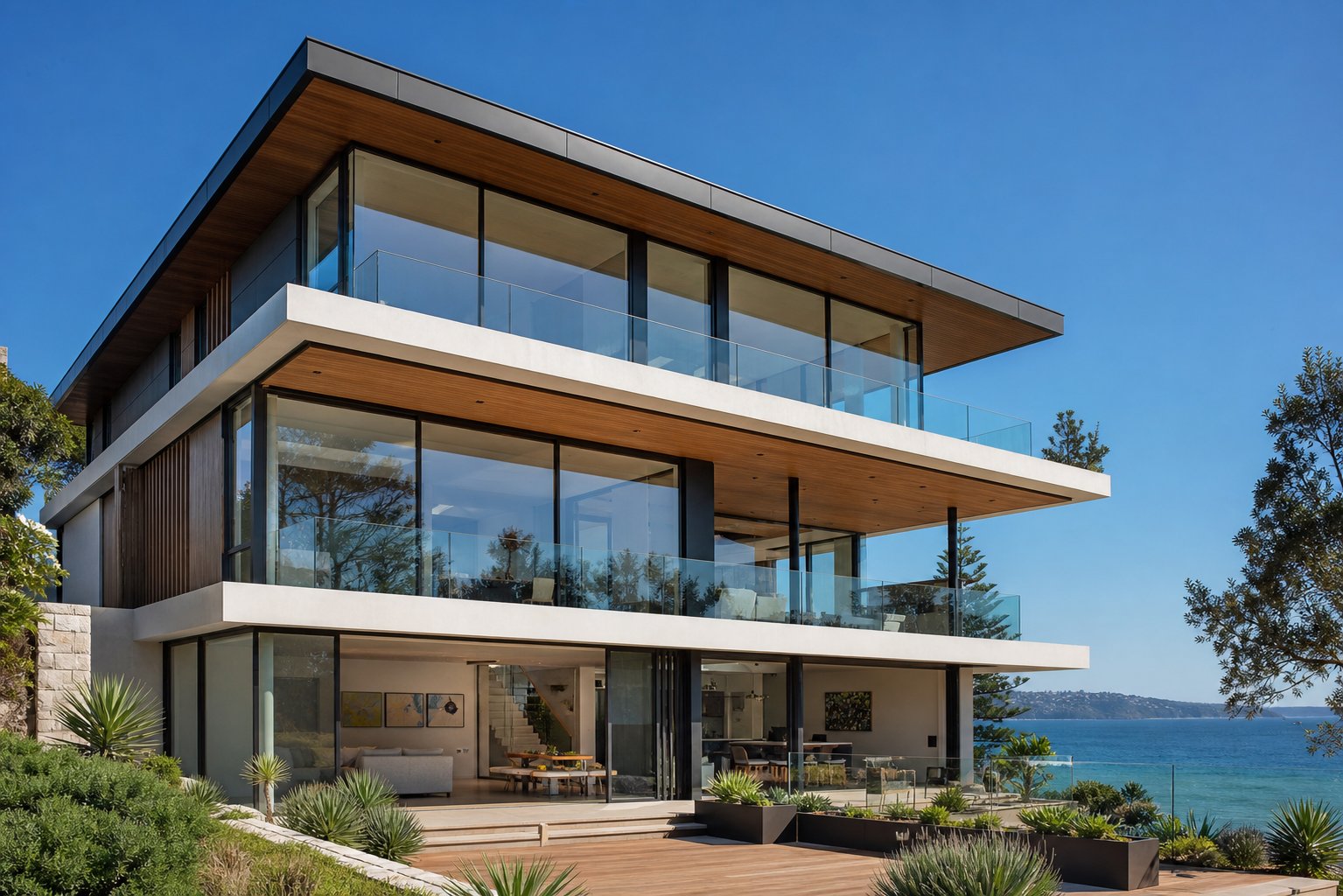 factory powder coated aluminium windows on modern australian homes deliver decades of colour stability without repainting