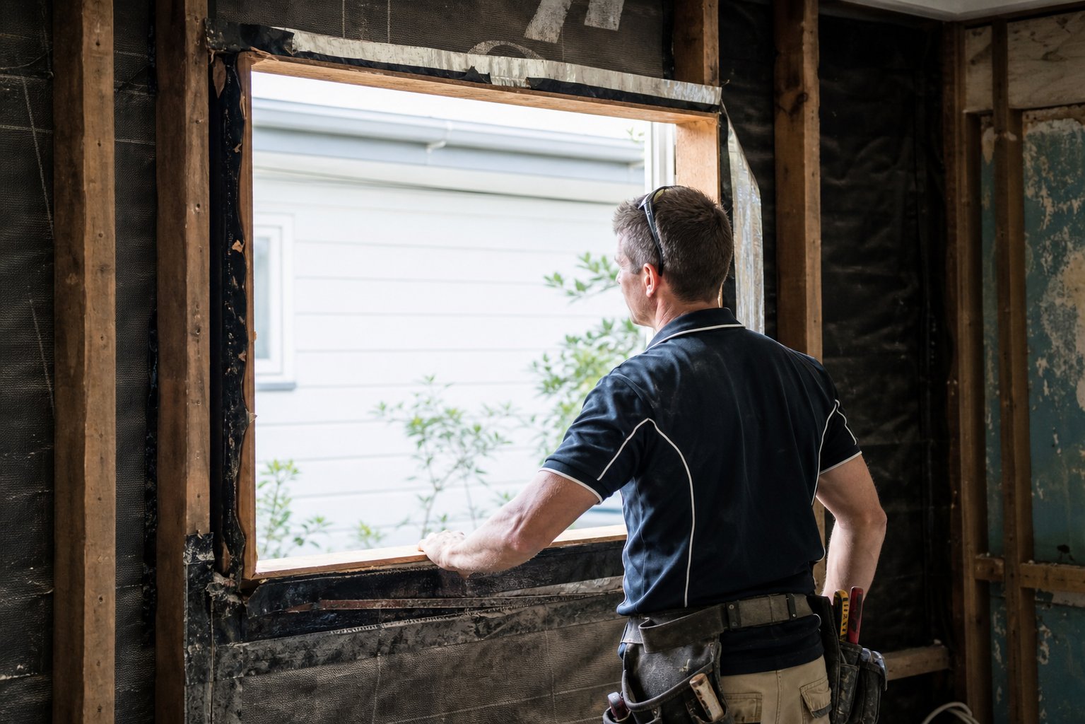 hidden structural issues behind existing window frames are common discoveries during aluminium window replacement