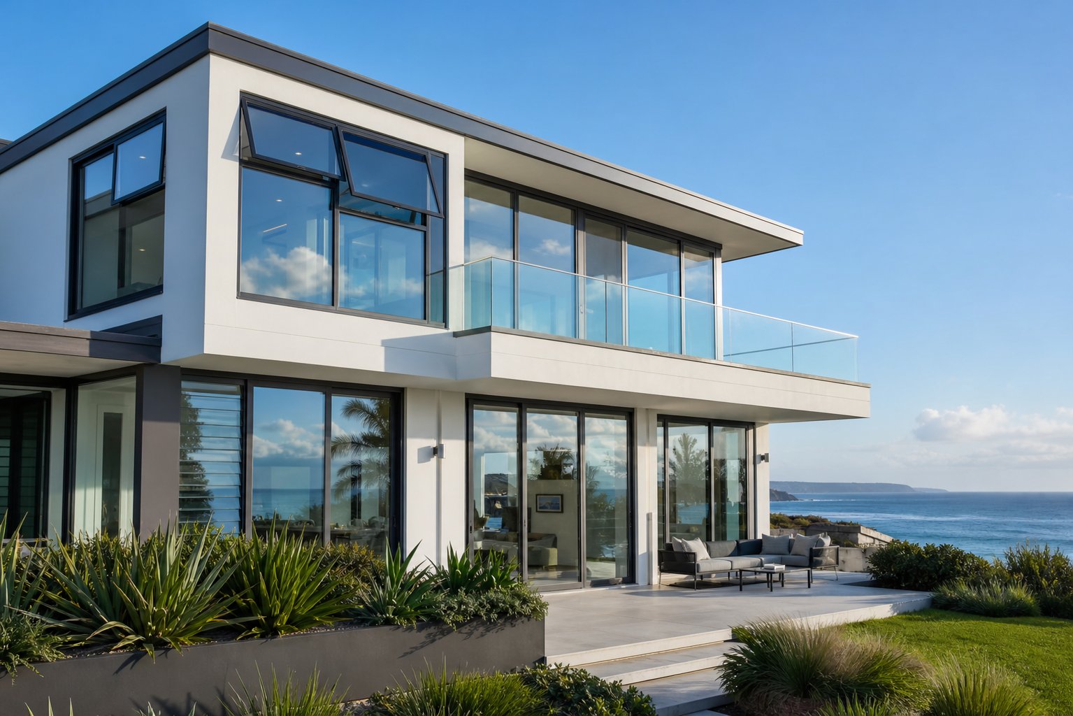 marine grade aluminium windows specified for coastal sydney homes exposed to salt spray