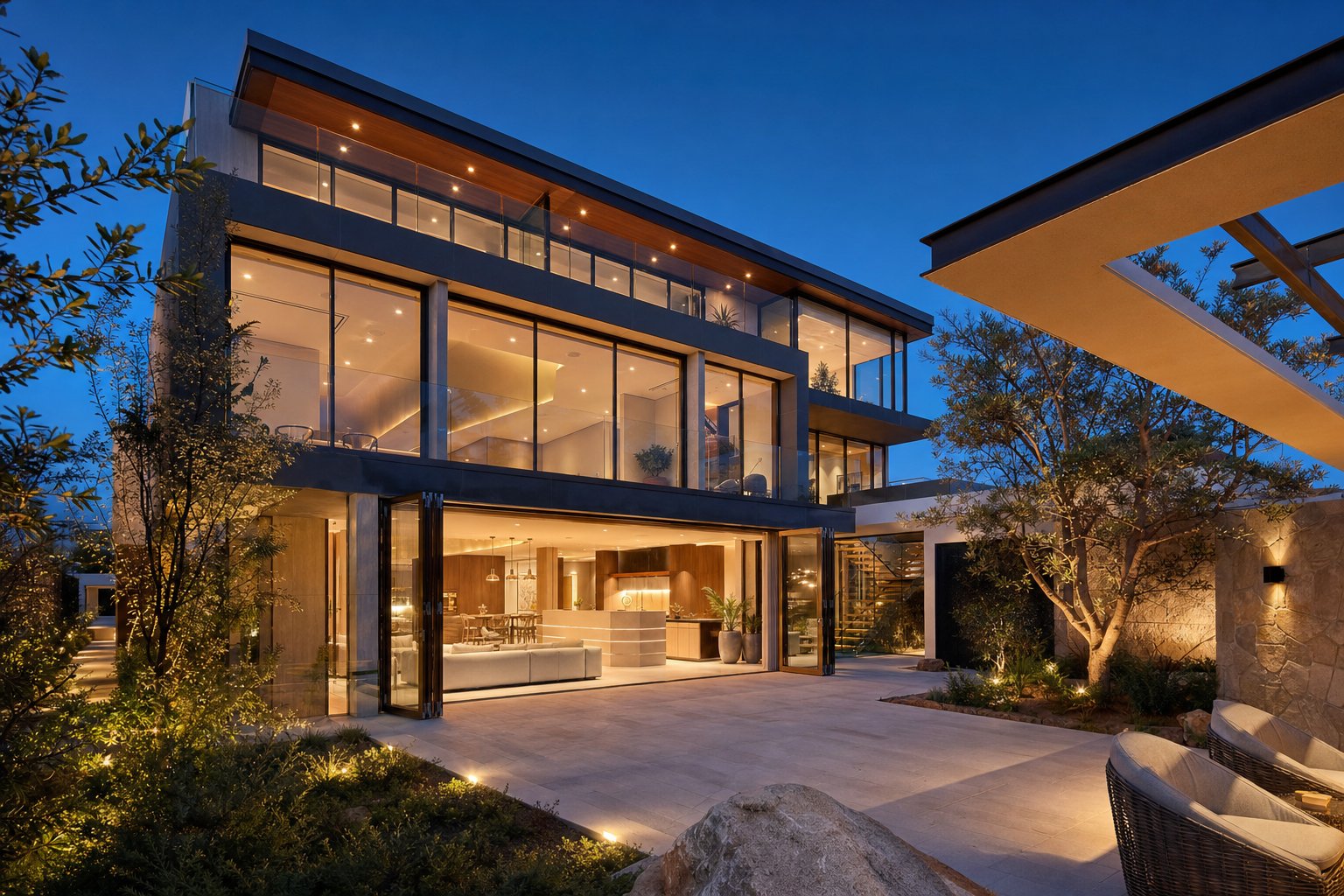 modern thermally broken aluminium window systems with integrated factory finished frames