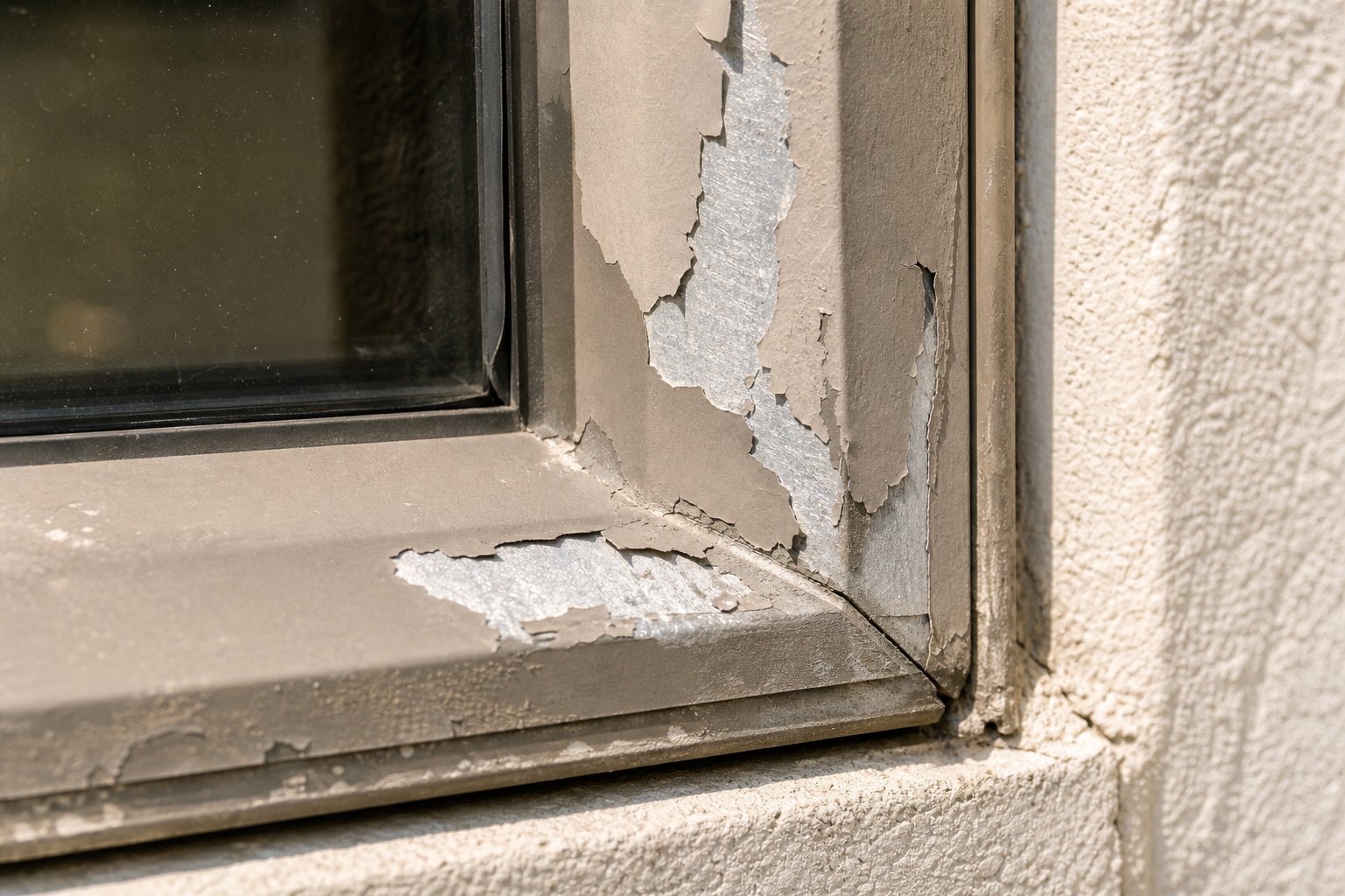paint peeling on aluminium frames typically results from inadequate surface preparation rather than product failure